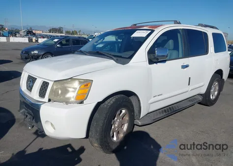 2004 Nissan Pathfinder Armada Se Off-Road from USA, damaged, VIN 5N1AA08A64N717683